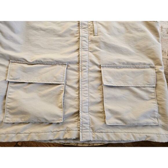 Lands' End Fleece Lined Utility Vest Men’s Size L Multi Pockets Cargo Outdoors - Picture 3 of 10